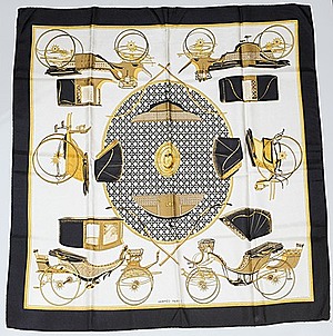 Schuler Auktionen AG - Hermès, Carré "Les Voitures à transformation"