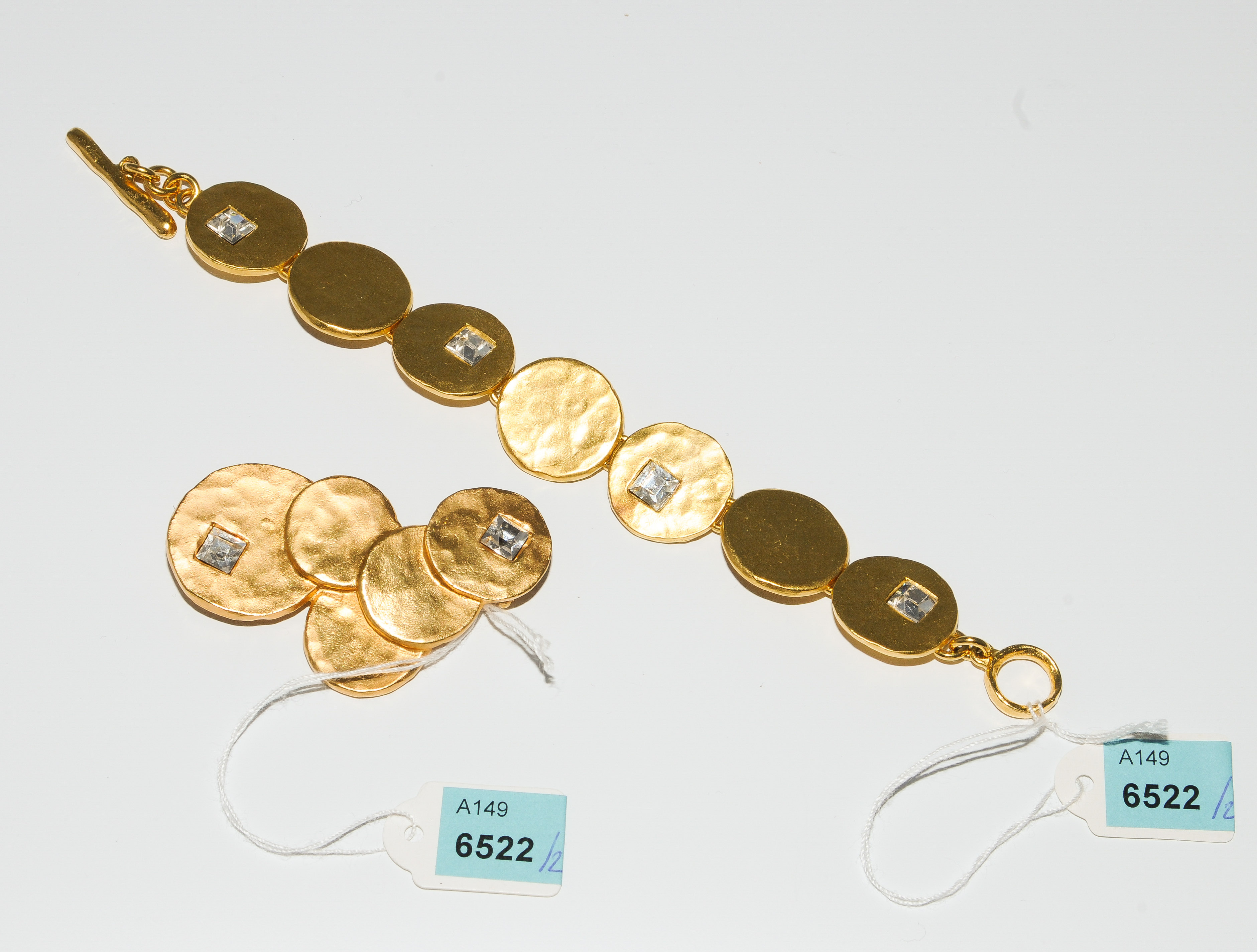 Collier Vintage Doré - Pendentif Ancien Il était Une Fois / Maria Calderon - Bijou Rétro