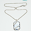 Schuler Auktionen AG - Swarovski, Halskette mit Kristall-Anhänger