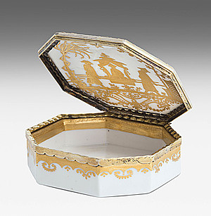 Schuler Auktionen AG - Deckeldose, Meissen und Augsburg