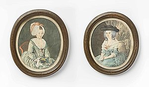 Schuler Auktionen AG - Lot: 2 Damenporträts