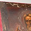 Schuler Auktionen AG - Hl. Serafim von Sarow mit emailliertem Silberoklad