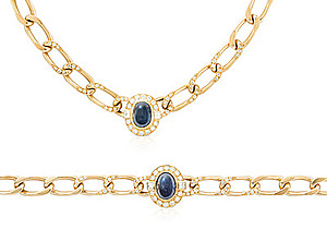 Schuler Auktionen AG - Cartier Saphir-Diamant-Set