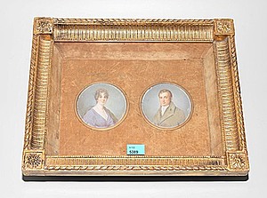 Schuler Auktionen AG - 1 Paar Porträtminiaturen