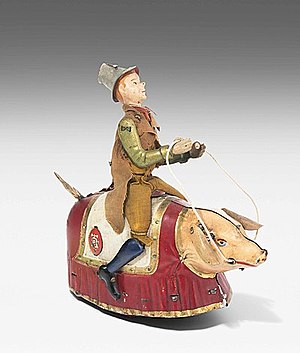 Schuler Auktionen AG - Lehmann-Figur "Tanzendes Schwein"