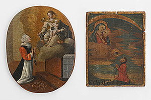 Schuler Auktionen AG - Lot: 2 kleine Votivbilder