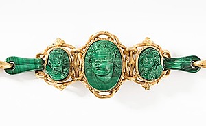 Schuler Auktionen AG - Malachit-Gold-Bracelet