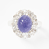 Schuler Auktionen AG - Tansanit-Diamant-Ring