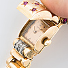 Schuler Auktionen AG - Diamant-Rubin-Damenarmbanduhr