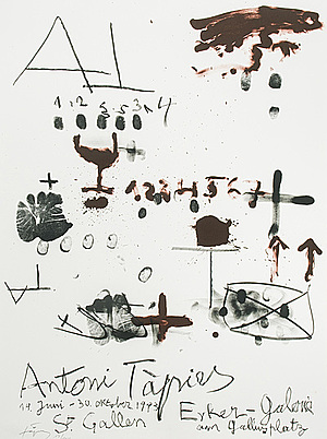 Schuler Auktionen AG - Tapies, Antoni