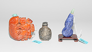 Schuler Auktionen AG - Lot: 3 Snuffbottles