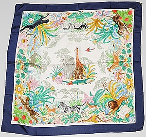 Schuler Auktionen AG - Gucci, Foulard "Dschungel"