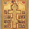Schuler Auktionen AG - Grosse Staurothek-Ikone "Kreuzigung Christi"