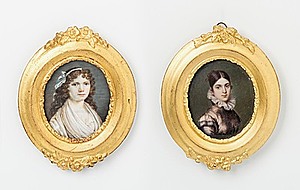 Schuler Auktionen AG - Lot: 2 Damenporträts