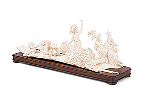 Schuler Auktionen AG - Figurengruppe auf Floss