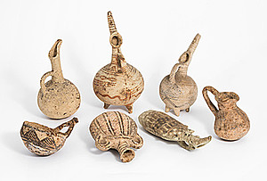 Schuler Auktionen AG - Lot: 7 bronzezeitliche Gefässe