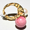 Schuler Auktionen AG - Gilbert Albert Perlen-Rhodochrosit-Ring