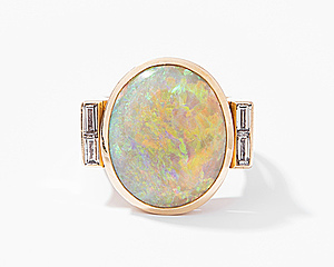 Schuler Auktionen AG - Opal-Diamant-Ring