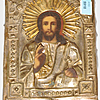 Schuler Auktionen AG - Christus Pantokrator mit Oklad