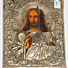 Schuler Auktionen AG - Christus Pantokrator mit Silberoklad