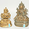Schuler Auktionen AG - Lot: Zwei buddhistische Figuren