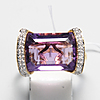 Schuler Auktionen AG - Amethyst-Brillant-Ring