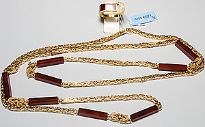 Schuler Auktionen AG - Karneol-Diamant-Set