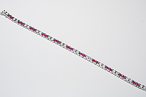 Schuler Auktionen AG - Rubin-Brillant-Bracelet