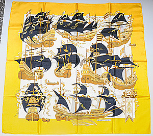 Schuler Auktionen AG - Hermès, Foulard "Armada"