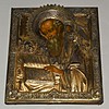 Schuler Auktionen AG - Evangelist Johannes der Theologe mit vergoldetem Silberoklad