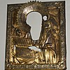 Schuler Auktionen AG - Evangelist Johannes der Theologe mit vergoldetem Silberoklad