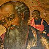 Schuler Auktionen AG - Evangelist Johannes der Theologe mit vergoldetem Silberoklad