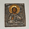 Schuler Auktionen AG - Christus Pantokrator mit Silberoklad