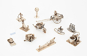 Schuler Auktionen AG - Lot: 11 Miniaturobjekte