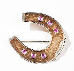 Schuler Auktionen AG - Hufeisen-Brosche