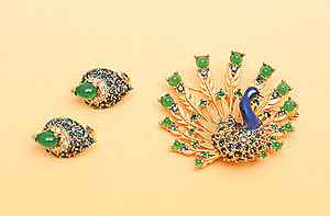 Schuler Auktionen AG - Marcel Boucher, Brosche und Ohrclips