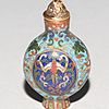 Schuler Auktionen AG - Email Cloisonné Snuff Bottle