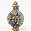 Schuler Auktionen AG - Email Cloisonné Snuff Bottle