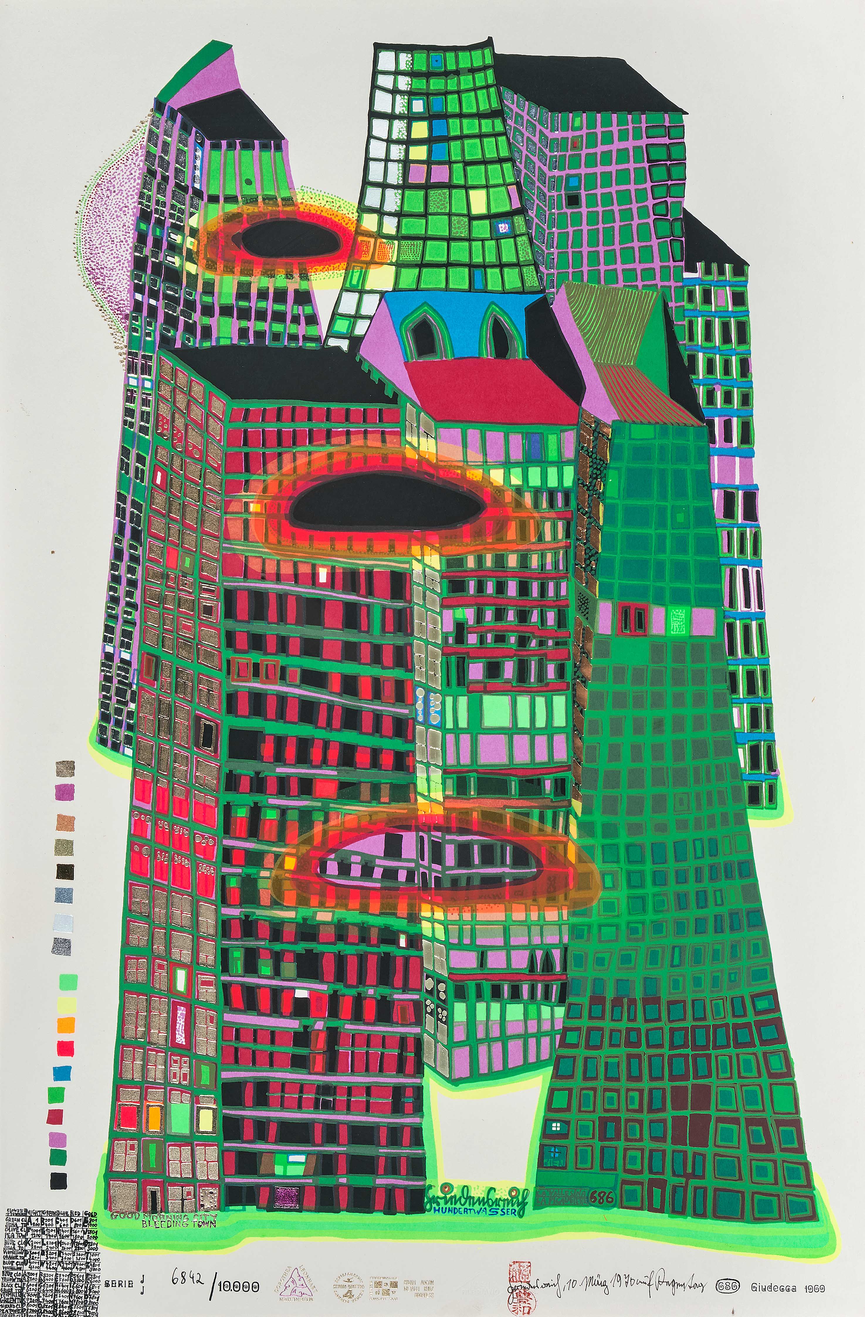 Hundertwasser, Friedensreich Schuler Auktionen Zürich
