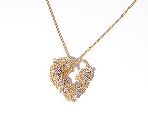 Schuler Auktionen AG - Brillant-Anhänger mit Kette