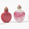 Schuler Auktionen AG - 4 Glas Snuff Bottles