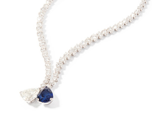 Schuler Auktionen AG - Diamant-Saphir-Collier
