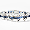 Schuler Auktionen AG - Saphir-Brillant-Bracelet