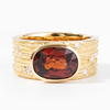 Schuler Auktionen AG - Comme les Millionaires Granat-Brillant-Ring