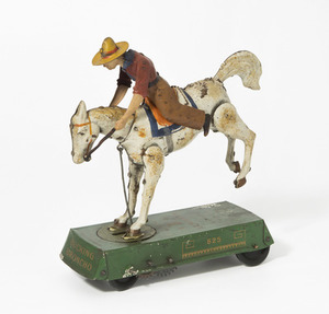 Schuler Auktionen AG - Lehmann-Figur "WILD-WEST BUCKING BRONCHO"