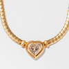 Schuler Auktionen AG - Diamant-Herz-Anhänger an Kette