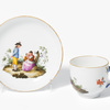 Schuler Auktionen AG - Meissen, Tasse mit Untertasse