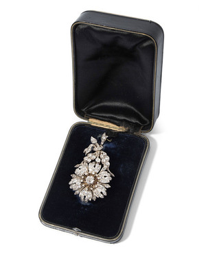 Schuler Auktionen AG - Diamant-Anhänger-/Brosche