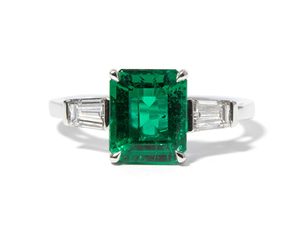 Schuler Auktionen AG - Smaragd-Diamant-Ring