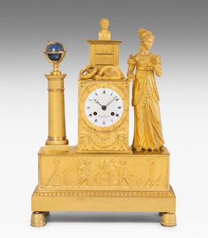 Schuler Auktionen AG - Kaminuhr Allegorie der Astronomie